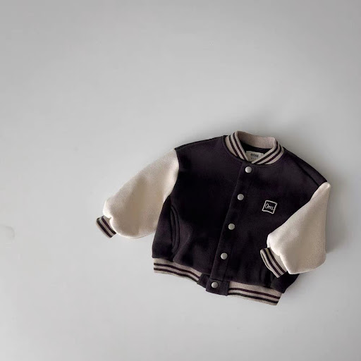Title 14, Stitching Sleeves Baseball Jacket for Boys and ...