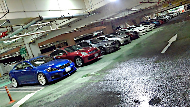 ステージアのM35ステージア・V35スカイライン・ステーションワゴン・オフ会・海ほたるに関するカスタム事例の投稿画像4枚目