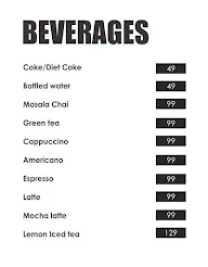 The American Joint menu 5