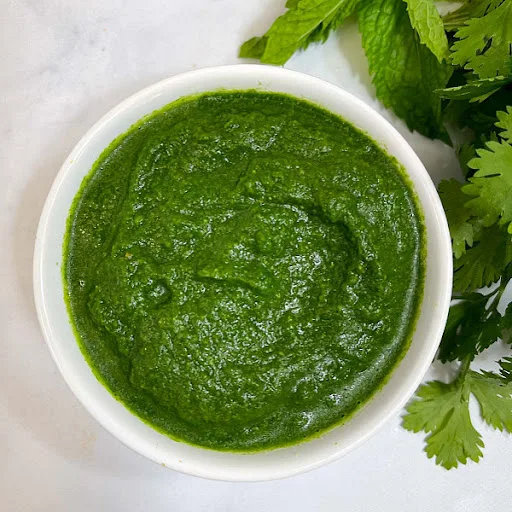 Homemade Green Chutney