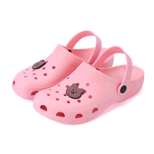 Title 2, Non-slip Cute Girls Heart Baotou Beach Sandals...