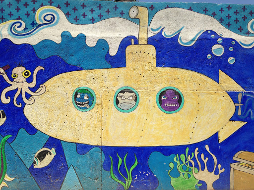 Yellow Submarine Mural