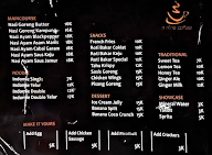 N Nine Coffee menu 1