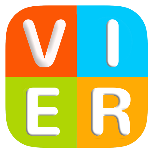 Vier. BITMANGO logo. Four Letter Android game PNG. Letter a4.