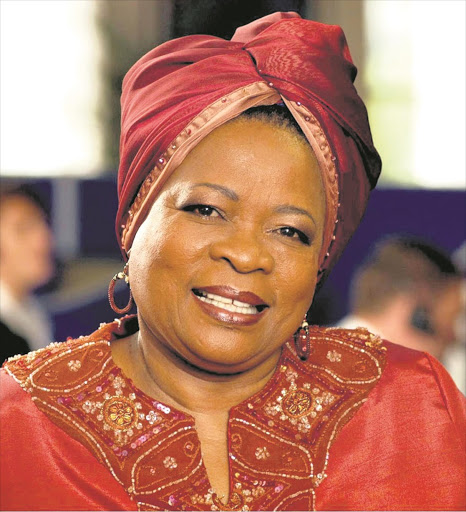 Renowned actress and producer Lillian Dube