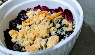 Blueberry Crumble Keto Style