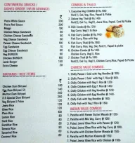 Silver Spoon Restaurant menu 4