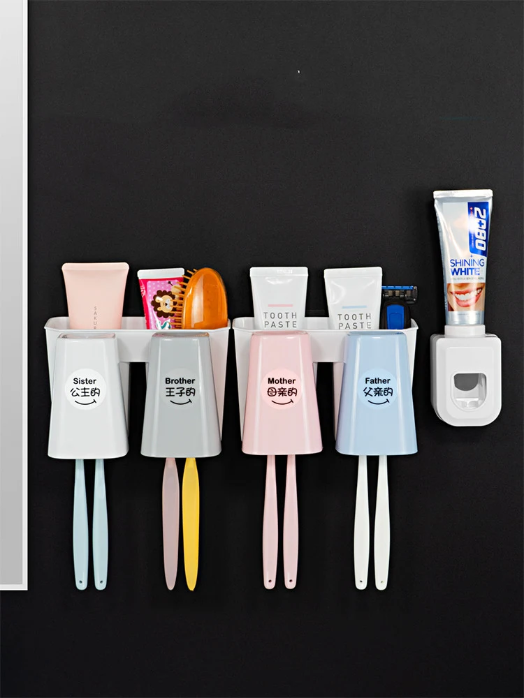 Title 2, Porte-brosse à dents créatif pour salle de bain...