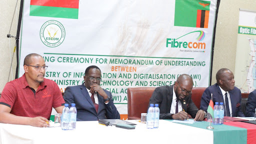 The agreement calls for the establishment of a 'Diplomatic Data Corridor' between Malawi's Electricity Supply Corporation and Zambia's Fibrecom.