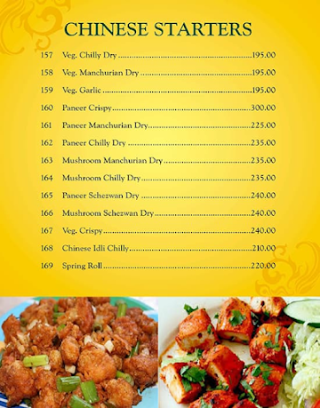 ACHIJA -Veg Restaurant menu 