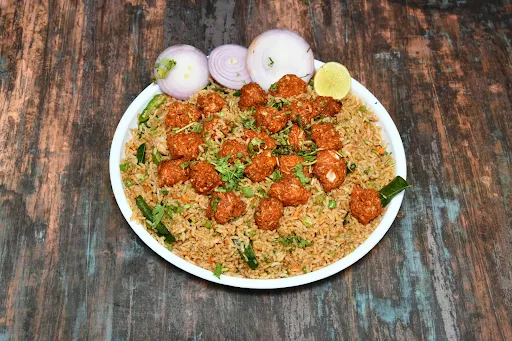 Veg Manchurian Fried Rice