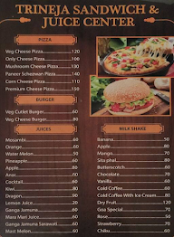 Trineja Sandwich And Juice Center menu 1