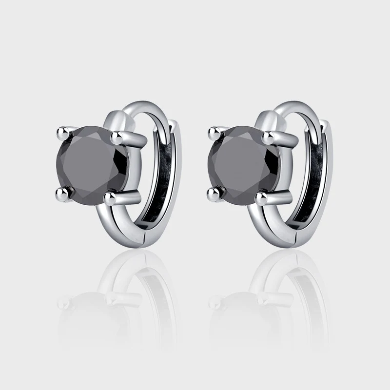 Title 2, S925 Sterling Silber Damen Ohrringe mit Zirkoni...