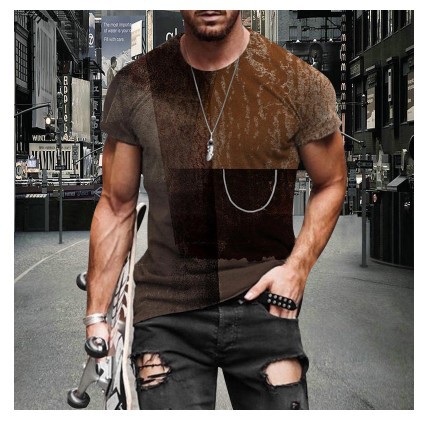Title 2, European And American Fashion Trend Striped T-s...