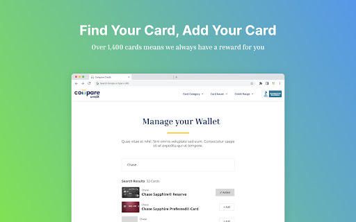 CompareCredit - Credit Card Rewards Made Simple