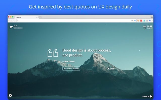 UX Quotes: Quotes on User Experience Design chrome extension