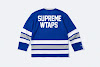 supreme®/wtaps® mitchell & ness hockey jersey fw21