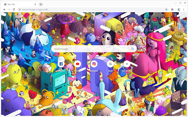 アドベンチャー タイム 壁紙新しいタブ