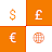 My Currency Converter & Rates icon