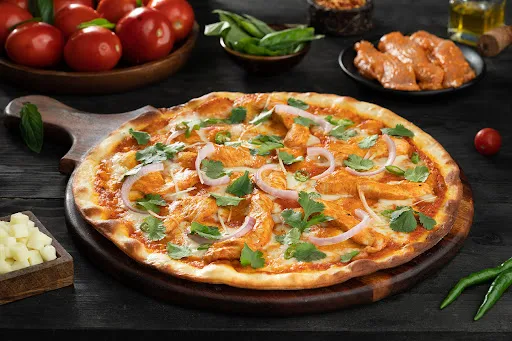 NY - Indian Butter Chicken Pizza