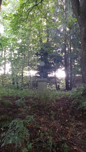 Cross in the forest