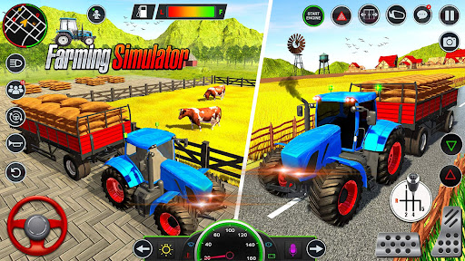 Screenshot Indian Farming Tractor Game 3D