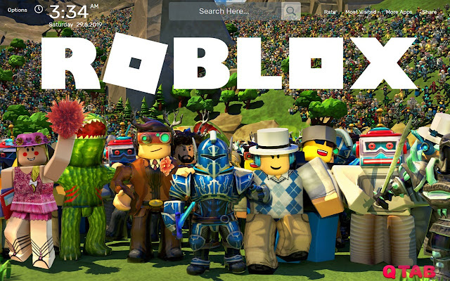 Roblox Wallpapers New Tab Background - roblox background green