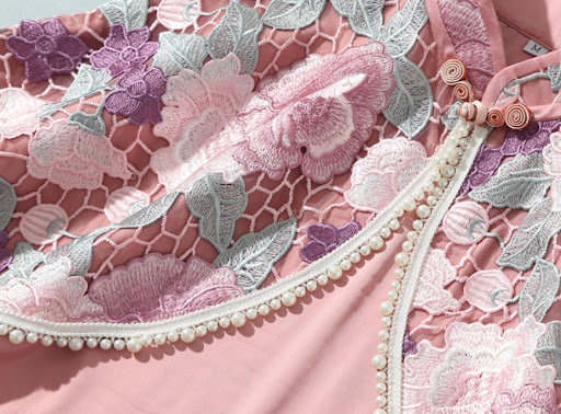 Title 8, Womens Fashionable Waistcoat Mesh Embroidered ...