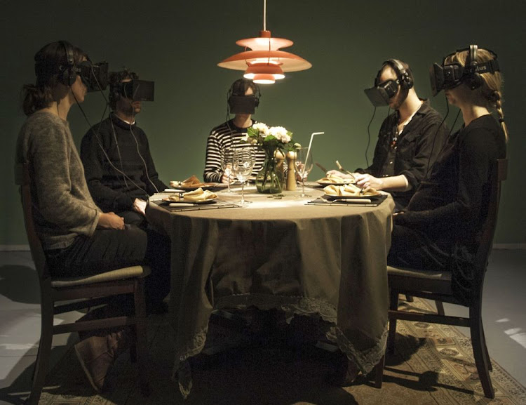 A scene from the virtual reality play ‘Doghouse’