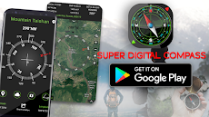Smart Compass for Android 2019のおすすめ画像1