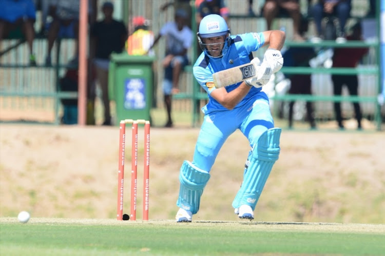 Aiden Markram of the Titans during the 2017 Momentum eKasi Challenge at Nelson Mandela Sports Complex on September 13, 2017 in Hammanskraal.