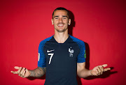 Antoine Griezmann of France poses for a potrait at the team hotel during the official FIFA World Cup 2018 portrait session at on June 11 2018 in Moscow, Russia.