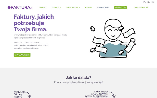 eFaktura: System do fakturowania chrome extension