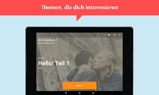 Babbel - Sprachen lernen Screenshot