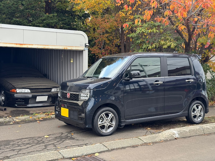 N-WGN カスタムの11月も宜しくお願いします・ホイール交換・DIYに関するカスタム事例の投稿画像1枚目