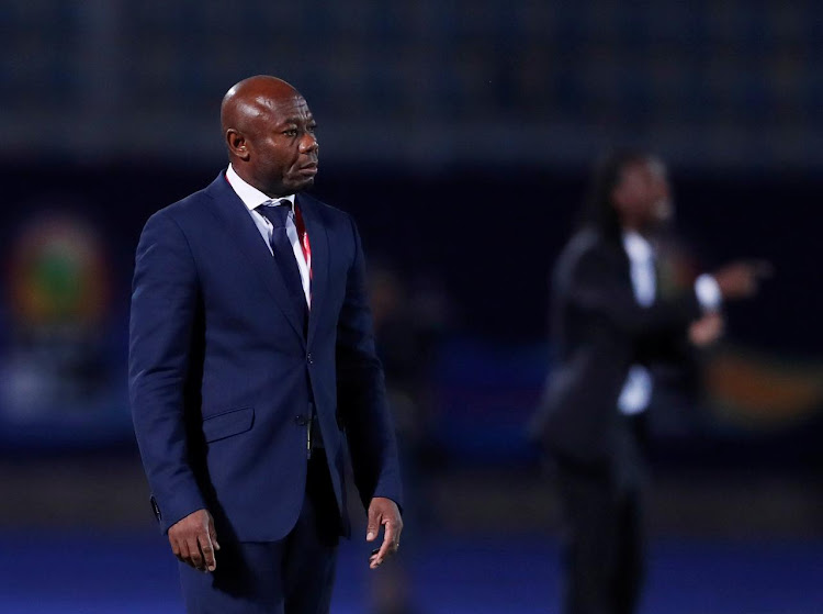 Nigerian coach Emmanuel Amunike during the 2019 Africa Cup of Nations