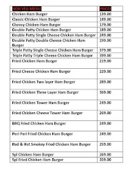 Mr Burger Talkies menu 2