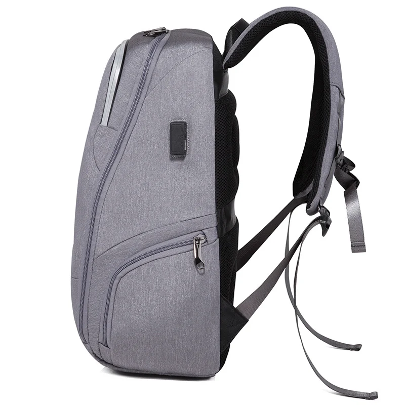 Sac à Dos avec Charge USB pour Étudiants Hommes Fonctionnel Idéal pour l'École et le Quotidien Confortable et Pratique Design Moderne