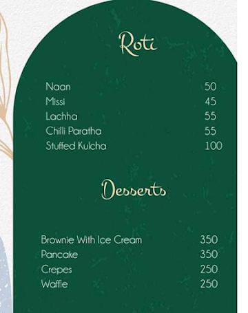 Offlimits Coffee Manali menu 