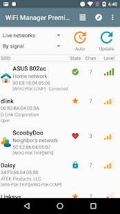 WiFi Manager Screenshot