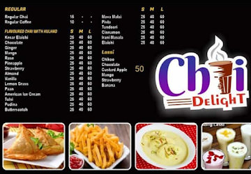 Chai Delight menu 