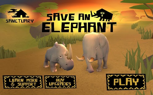 Save an Elephant banner