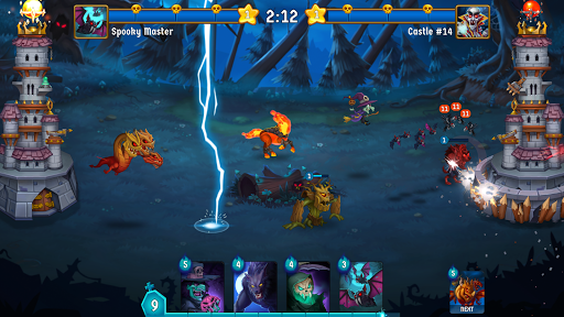 Spooky Wars - Castle Battle Defense Strategy Game screenshots 5