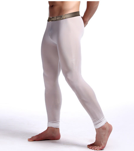 Title 6, Mens Warm Ice Silk Stretch Yoga Pants Experien...