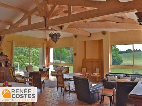 Vente viager 12 pièces 380 m² à Sarlat-la-caneda (24200), 498 815 €