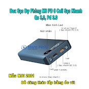 Box Sạc Dự Phòng 6 Cell Sạc Nhanh Qc 3.0 Pd 3.0 M6 Pd Dể Dàng Tháo Lắp Bằng Ốc Vít (Mẫu Mới 2021)