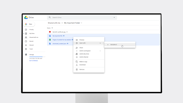 Translate for Google Drive  screenshot 1