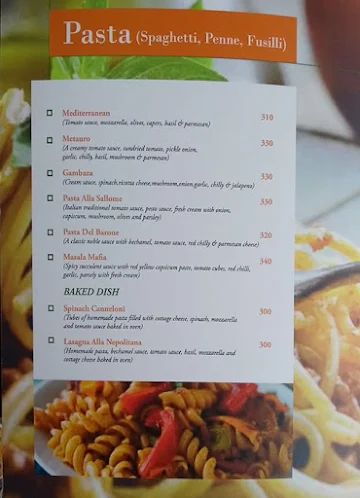 San Churro Cafe menu 