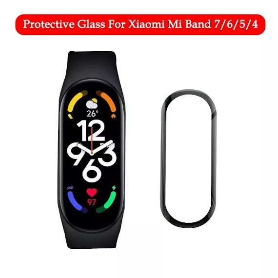 Cường Lực 3D Bảo Vệ Màn Hình Cho Xiaomi Mi Band 4 5 6 Và Miband 7