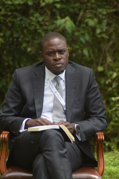 Kenya Kwanza Nairobi governor aspirant Johnson Sakaja on May 10